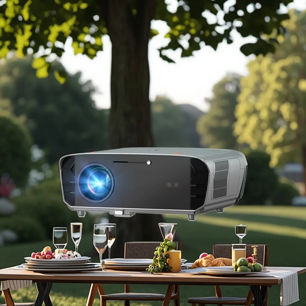 Smart Garden Video - جهاز عرض 4K ذكي مع واي