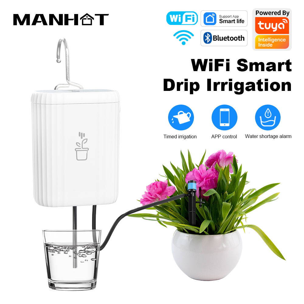 Smart Garden Devices - نظام ري ذكي بالتنقيط يعمل بالواي
