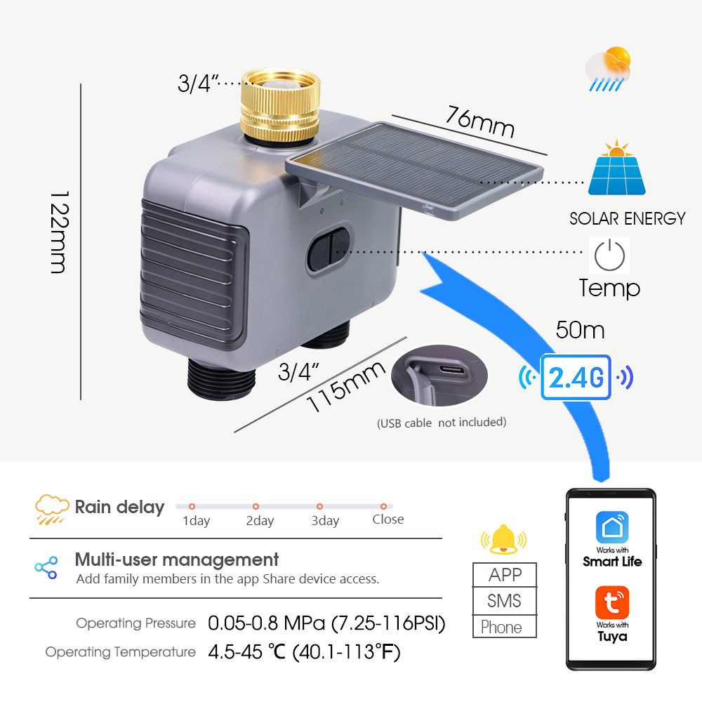 تاي سمارت سولار مؤقت ري بمنطقت - مراجعة Smart Garden Devices وسعره