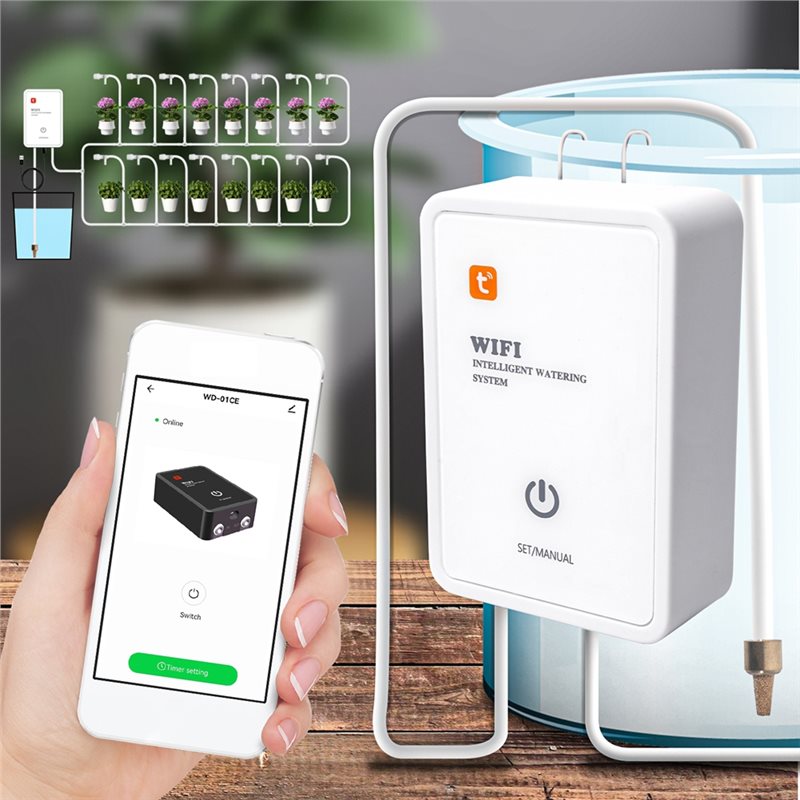 نظام ري بالتنقيط أوتوماتيكي ذك - مراجعة Smart Garden Devices وسعره