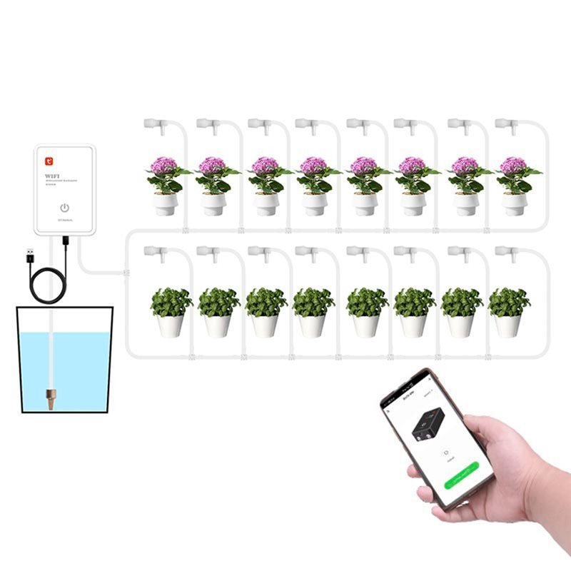 نظام ري بالتنقيط أوتوماتيكي ذك - مراجعة Smart Garden Devices وسعره