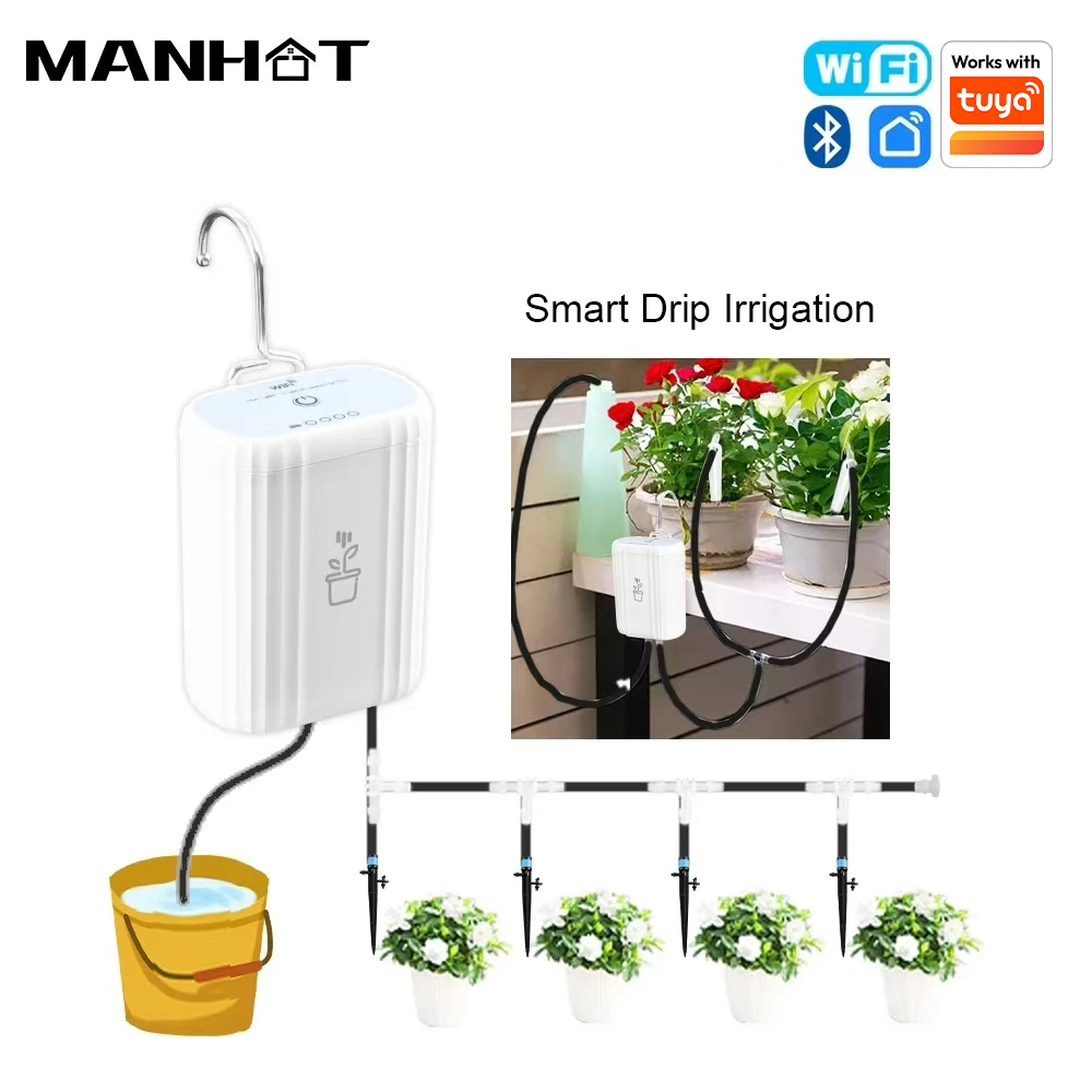 مضخة ري ذكية واي فاي من مانهوت - مراجعة Smart Garden At Home وسعره