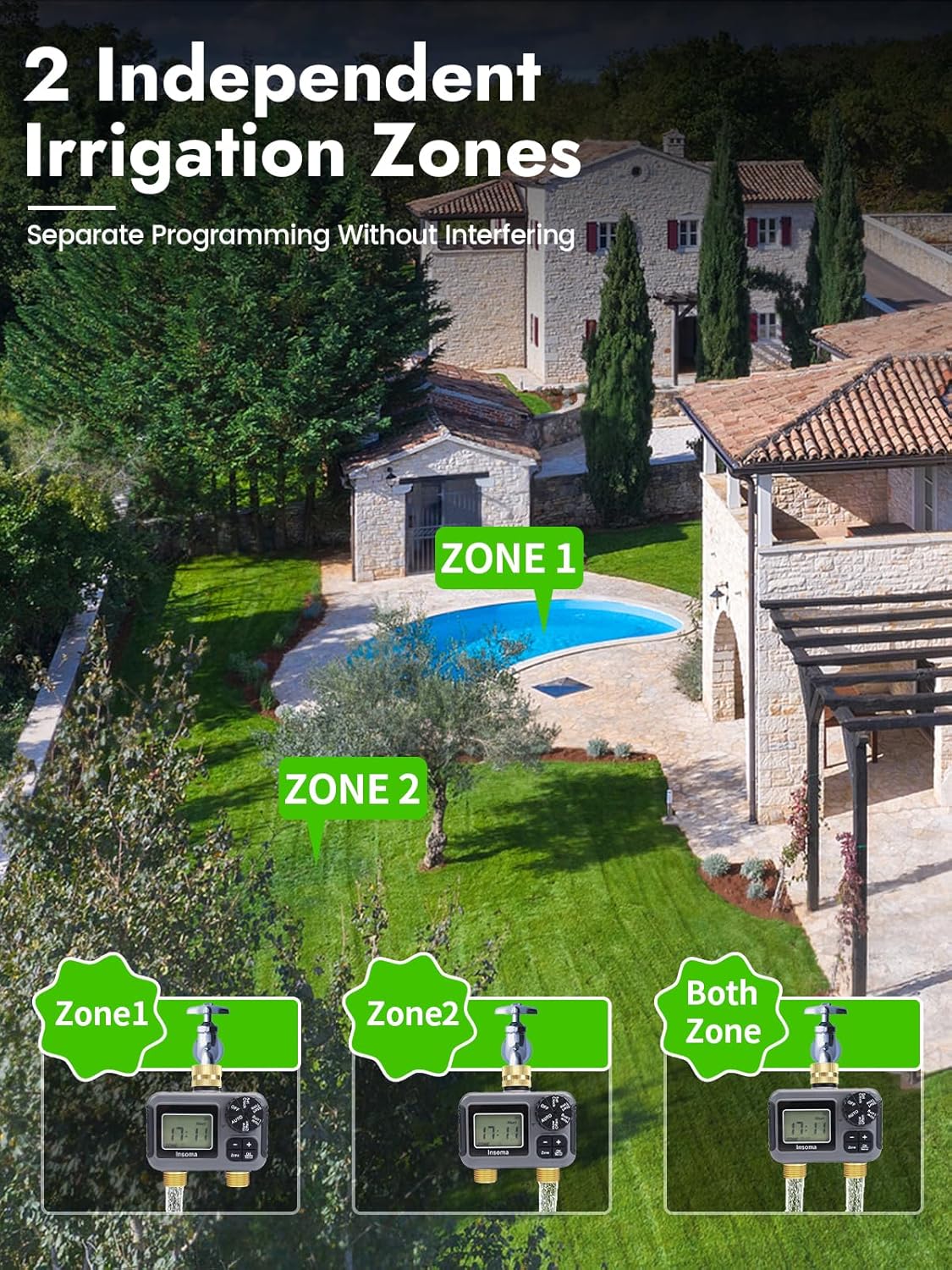 منافذ مزدوجة نظام الري الذكي م - مراجعة Smart Garden At Home وسعره