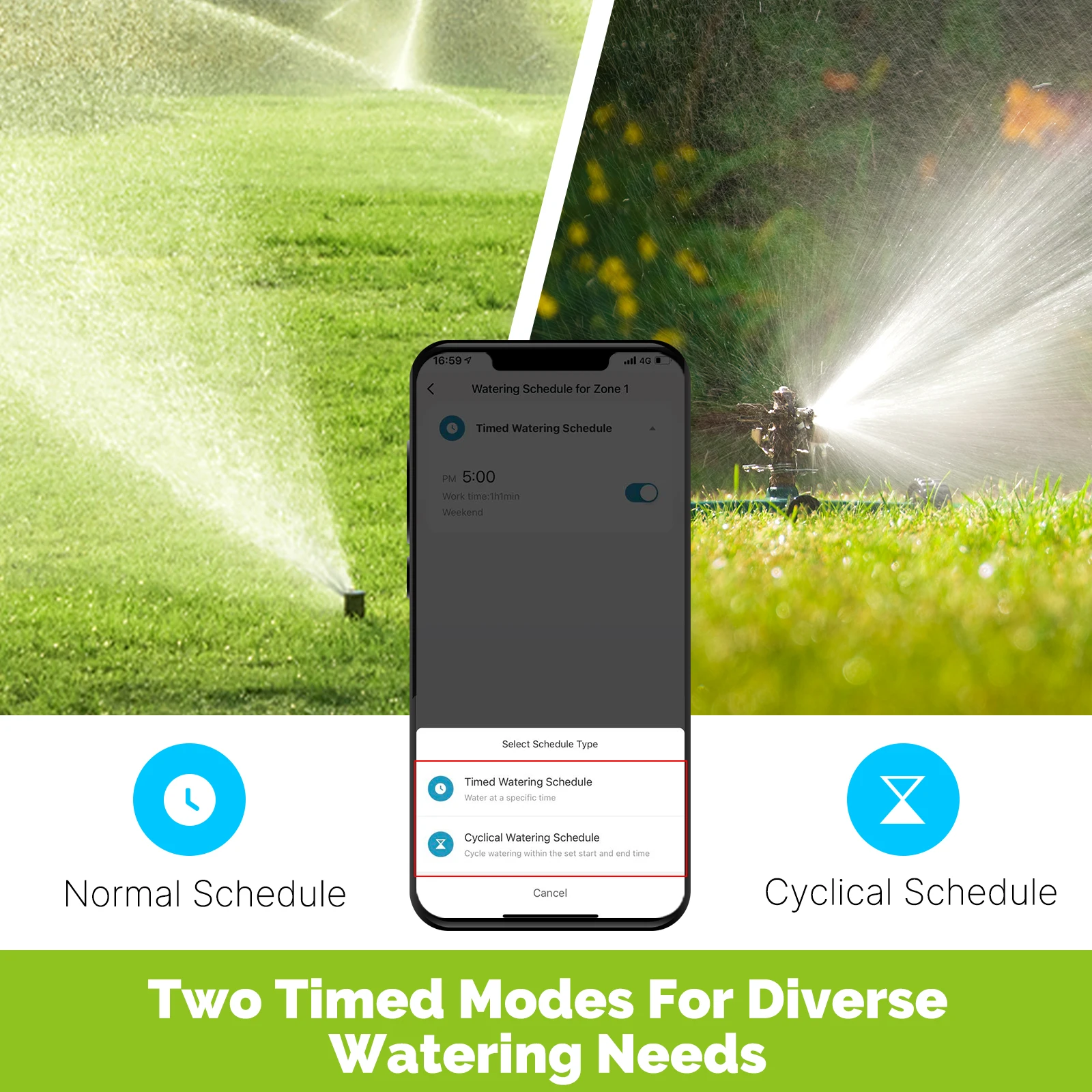 مؤقت مياه ذكي من MOES Tuya بتق - مراجعة Smart Garden Kitchen وسعره