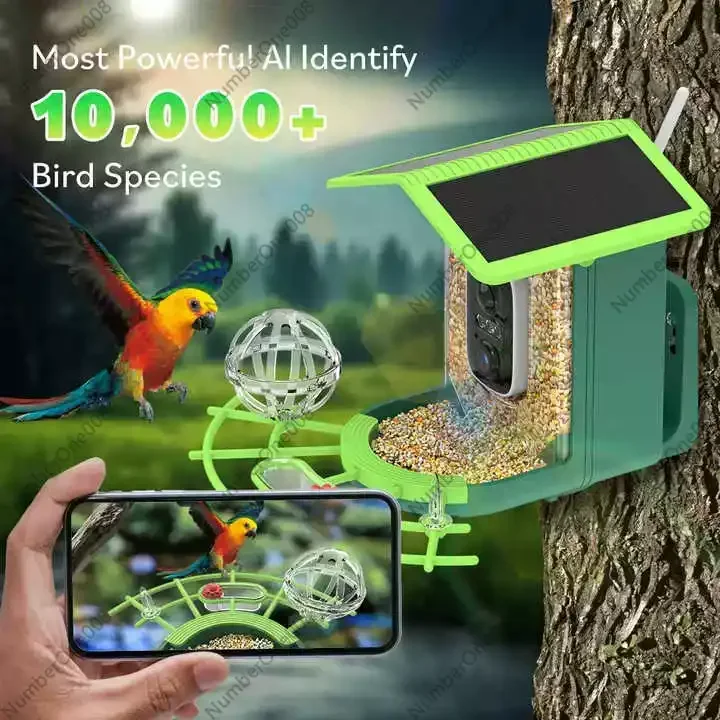 كاميرا ذكية لتغذية الطيور مع م - مراجعة Smart Garden Video وسعره