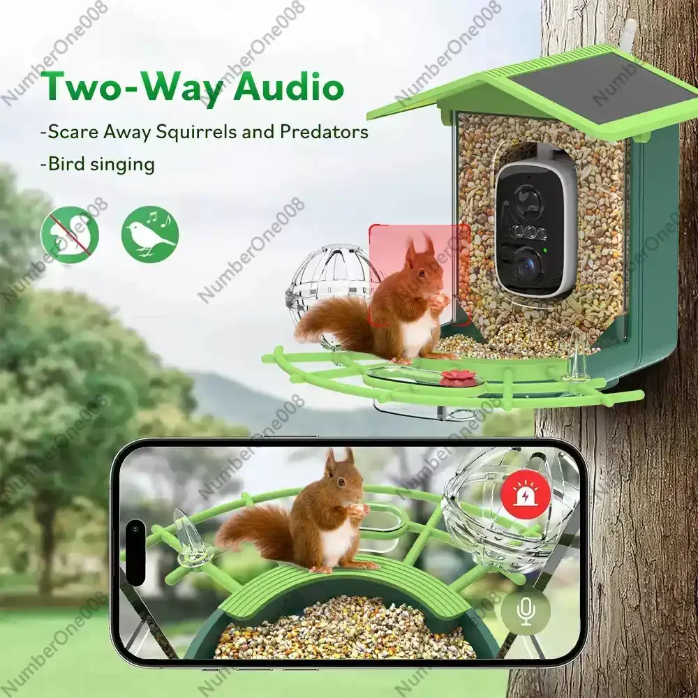 كاميرا ذكية لتغذية الطيور مع م - مراجعة Smart Garden Video وسعره