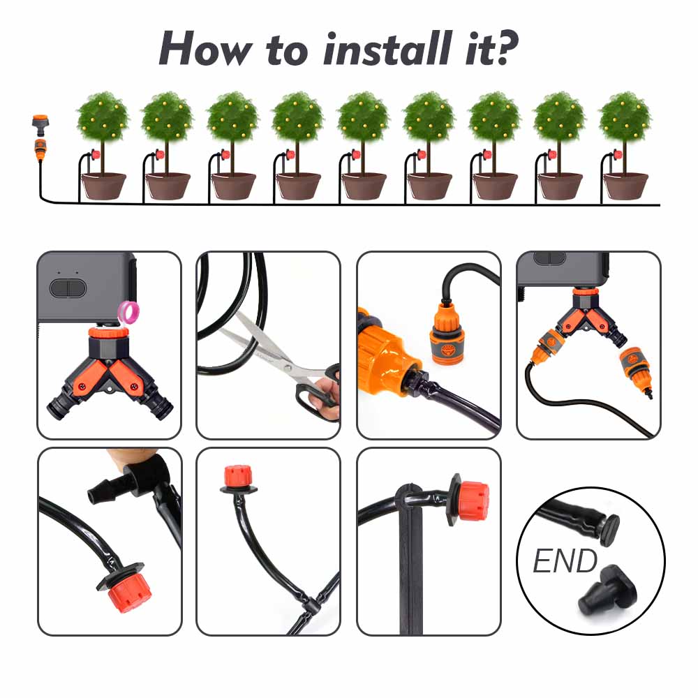 نظام ري ذكي للحدائق مع تحكم عن - مراجعة Smart Garden At Home وسعره