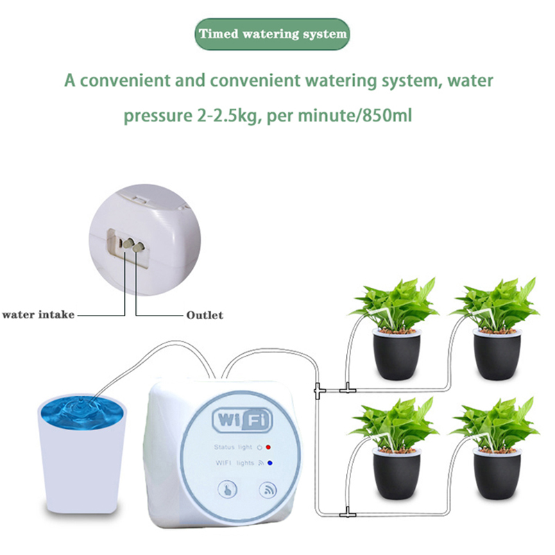 واي فاي الذكية حديقة الري تحكم - مراجعة Smart Garden At Home وسعره