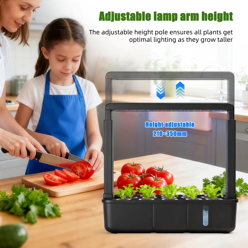 نظام حديقة ذكي للزراعة المائية - مراجعة Smart Garden At Home وسعره