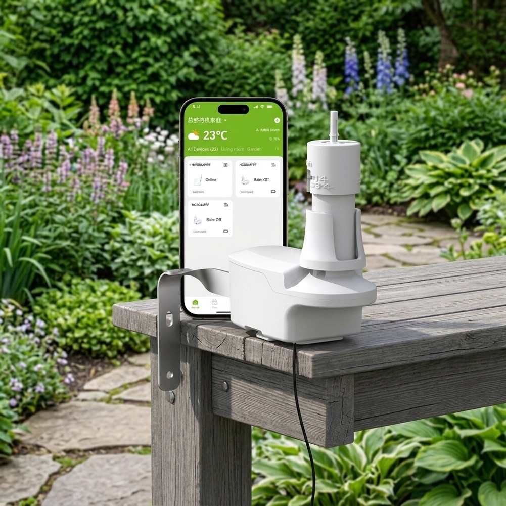 جهاز استشعار هطول الأمطار الذك - مراجعة Smart Garden Devices وسعره