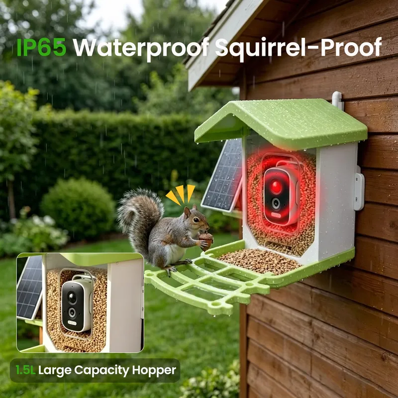 كاميرا ذكية لتغذية الطيور، مقا - مراجعة Smart Garden Video وسعره